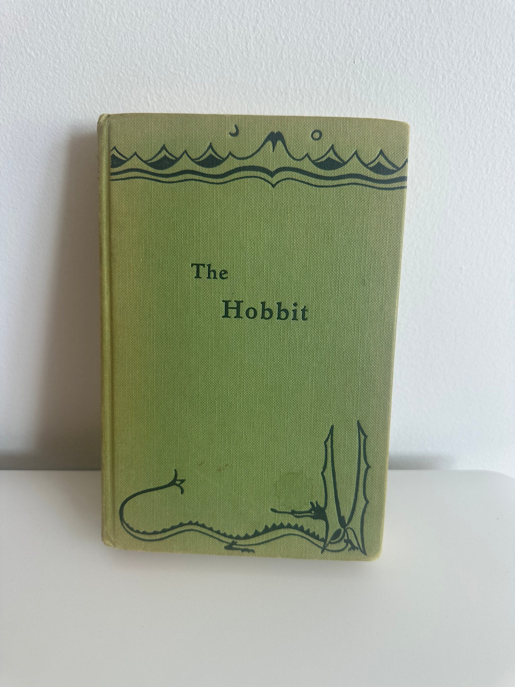 Vintage Green The Hobbit Novel.