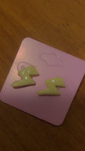 Polymer clay Studs
