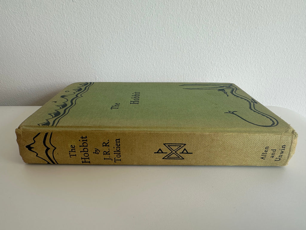 Vintage Green The Hobbit Novel.