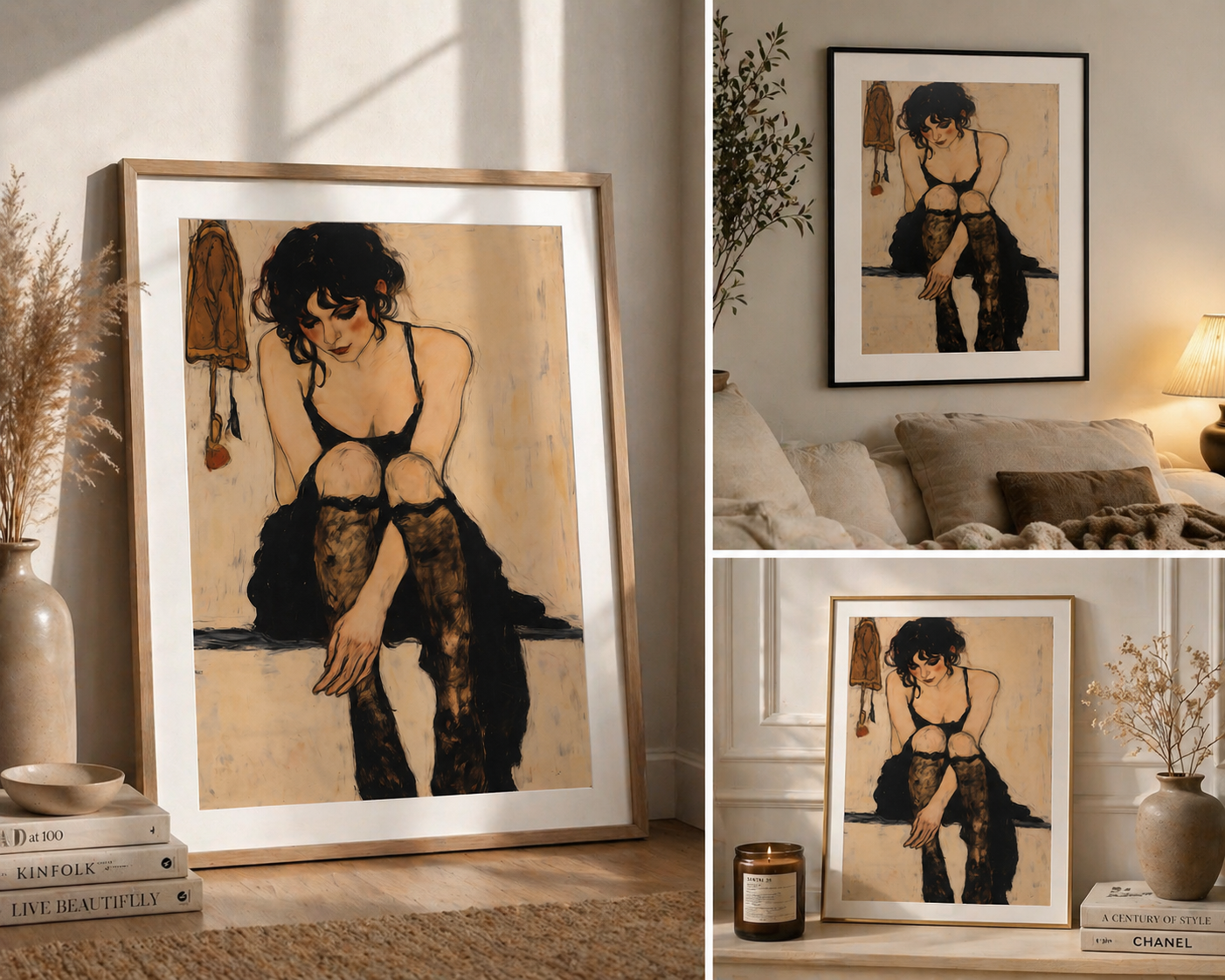 Pretty but processing A3 Framed print