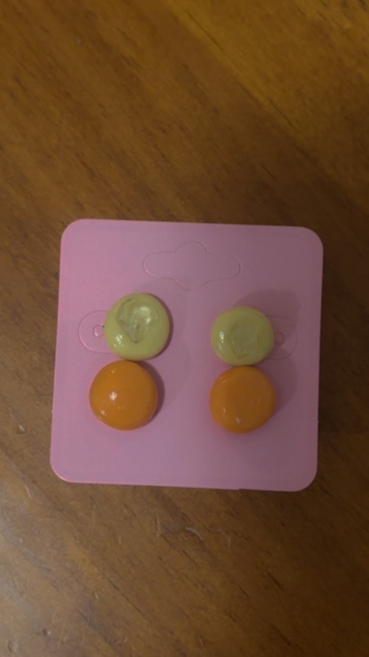 Polymer clay Studs