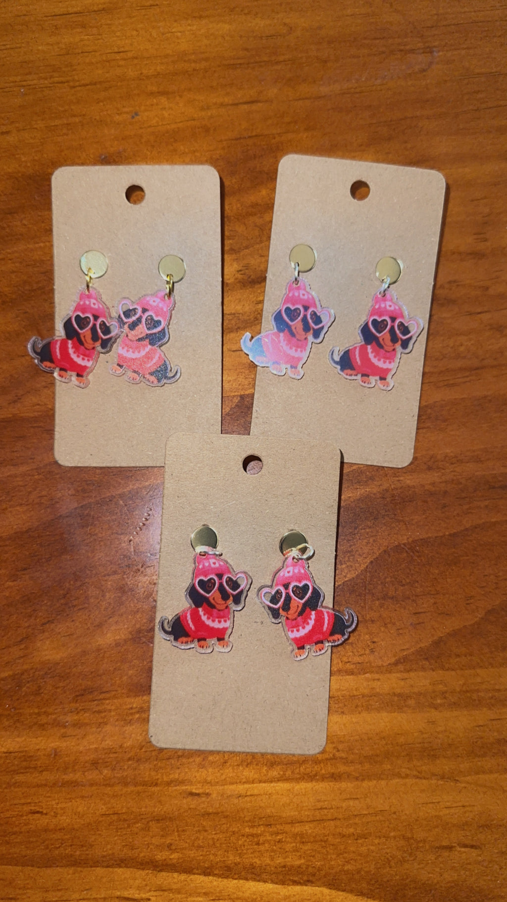 Dachshund Dangle earrings