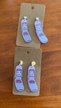 Call Me Baby Retro flip Phone Earrings ☎️