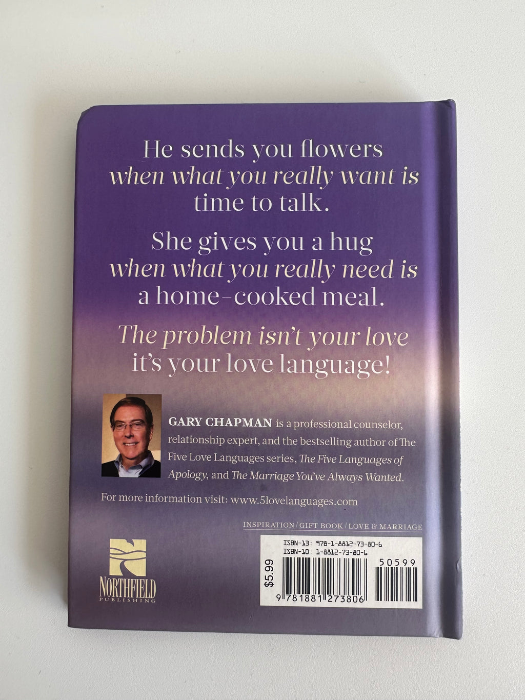 The 5 Love Languages book (Pocket Edition)