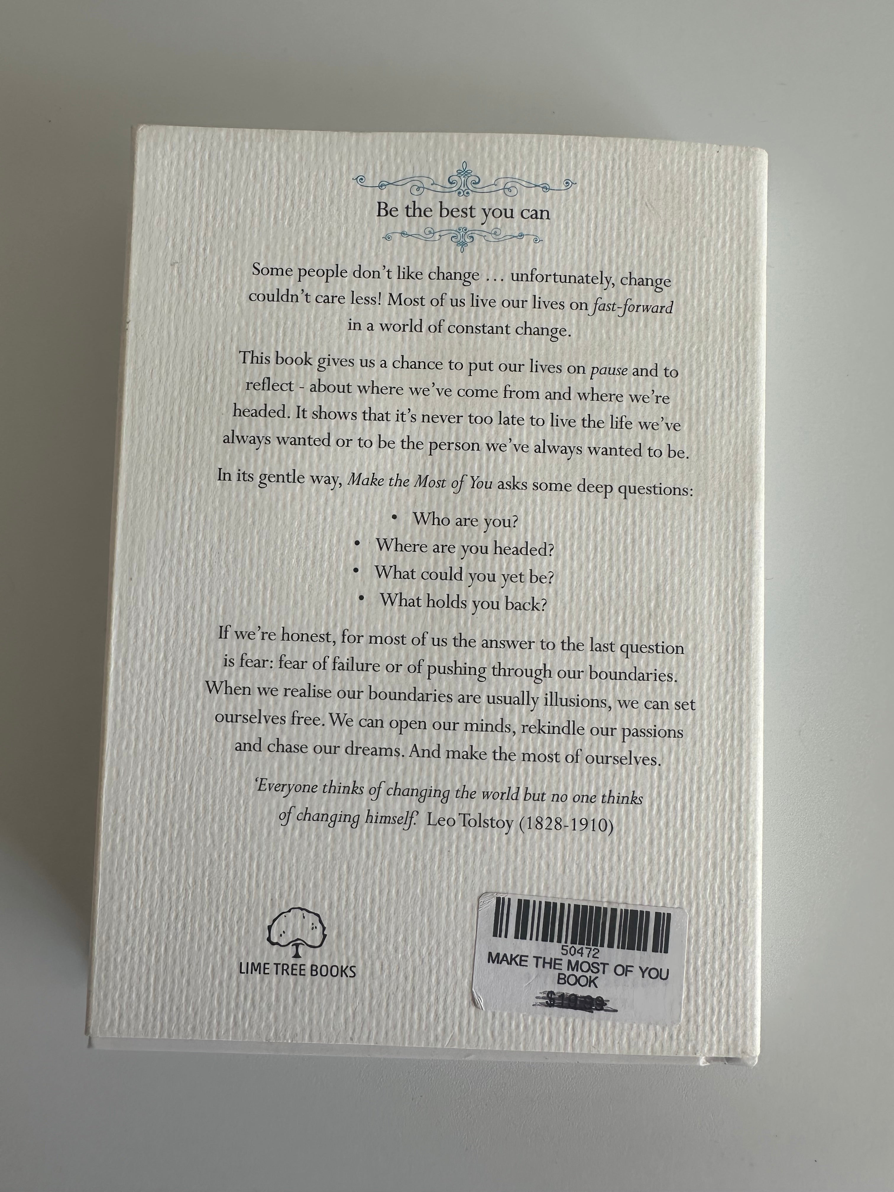 Make the most of you Book