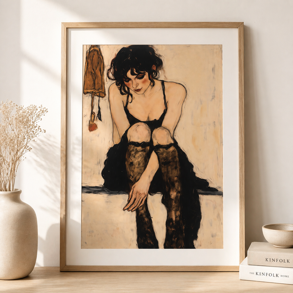 Pretty but processing A3 Framed print